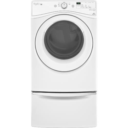Whirlpool WED72HEDW 7.4 CuFt Duet® Front Load Electric Dryer, 6 Cycles