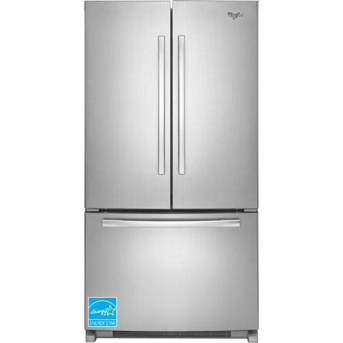 Whirlpool WRF540CWBM 20.0 CuFt Stainless Steel 3 Door ...