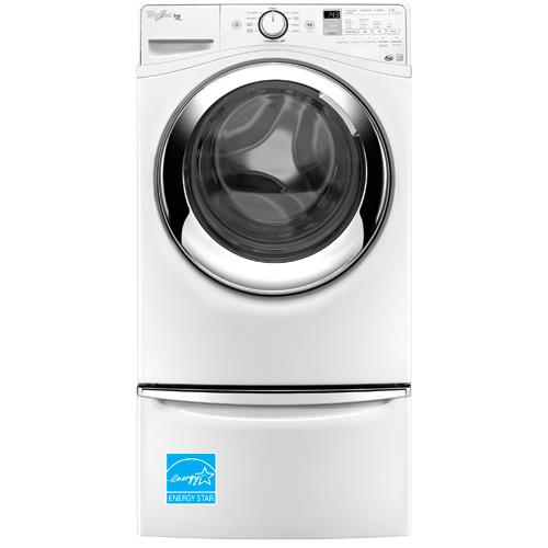 Whirlpool WFW87HEDWWW 4.3 CuFt Duet® High Efficiency White 27" Front