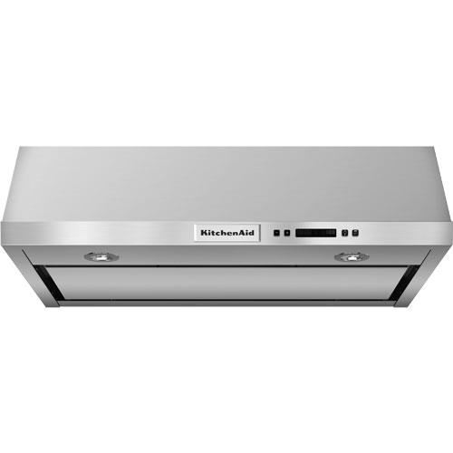 KitchenAid KVUB606DSS 36" Recirculating 600 CFM Range Hood In Stainless