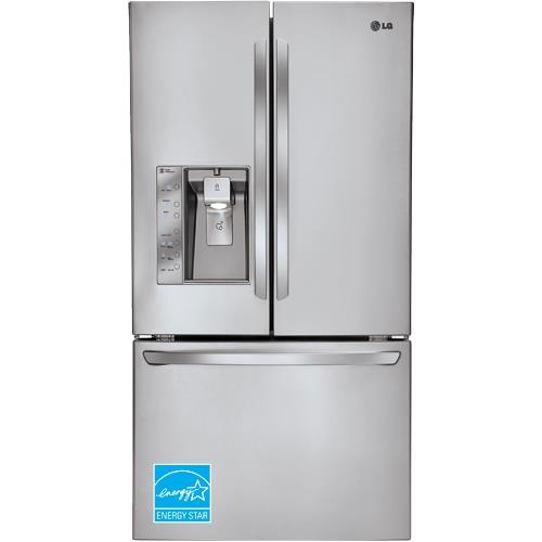 LG LFXS30726S 29.8 CuFt French Door Refrigerator, SpillProtector