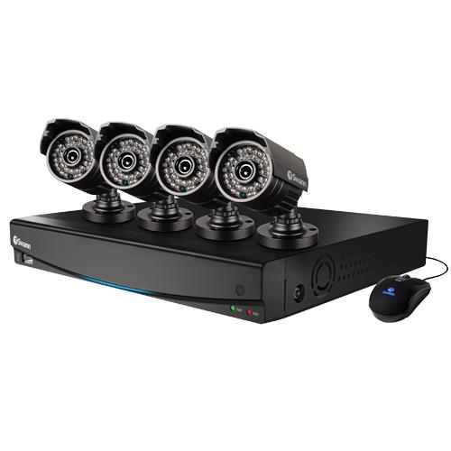 Swann SWDVK434254SUS 4 Camera Video Security System, 500GB Hard Drive