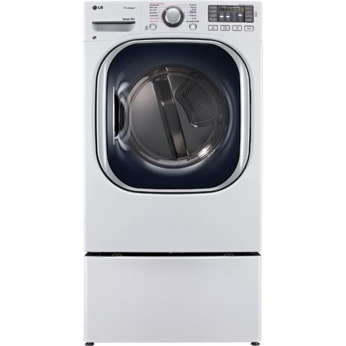 LG 7.4 CuFt White 27" Electric Dryer DLEX4270W BrandsMart USA