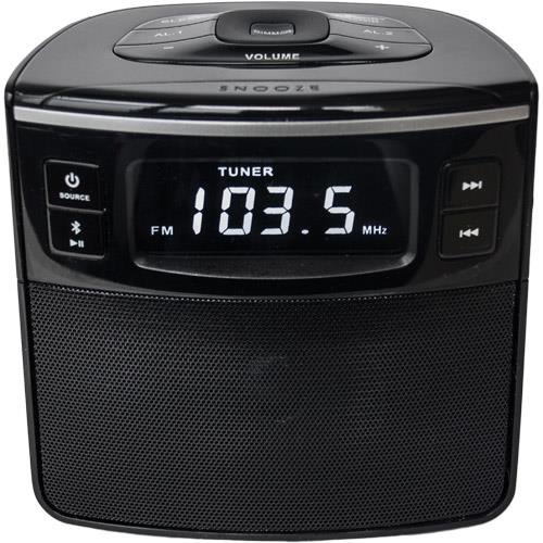 Sylvania SCR1986BT Bluetooth Alarm Clock Radio BrandsMart USA