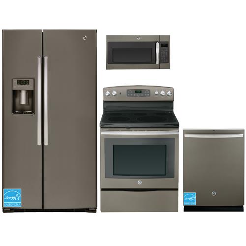 GE GSE26HME Slate Complete Kitchen Package  BrandsMart USA