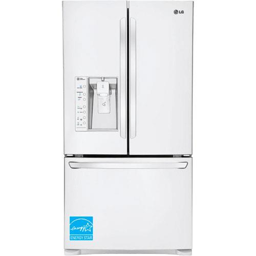 LG LFXS29626W 28.8 CuFt White 3 Door French Door Refrigerator