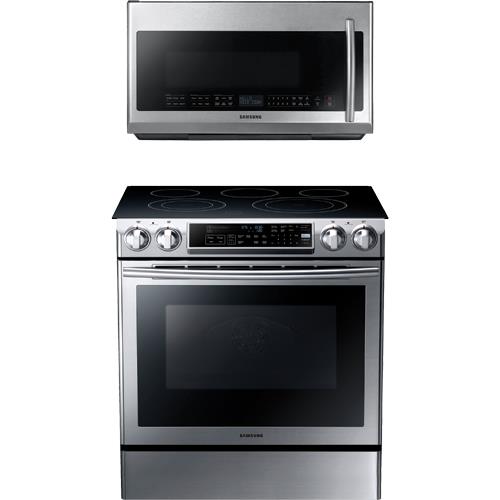 Samsung 30" SlideIn Electric Range With 5.8 CuFt Self Cleaning Oven