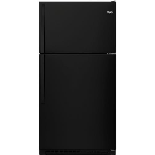 Whirlpool WRT311FZDB 20.5 CuFt Black 2 Door Top Freezer Refrigerator
