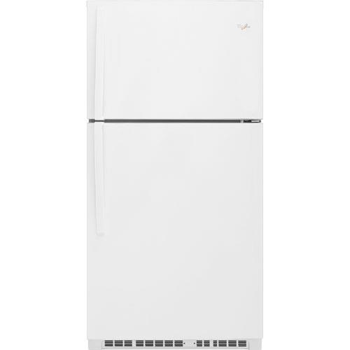 Whirlpool WRT519SZDW 19.2 CuFt White 2 Door Top Freezer Refrigerator