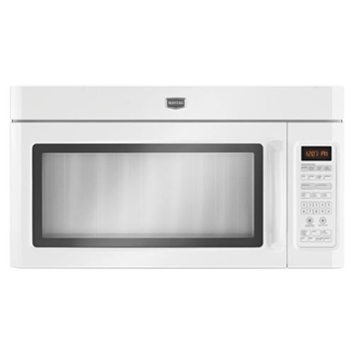Maytag MMV5208WW 2.0 CuFt Over The Range Microwave, 1100 Watts, 10