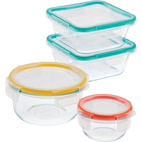 Snapware 1109330 8 piece Total Solution Glass Set BrandsMart USA