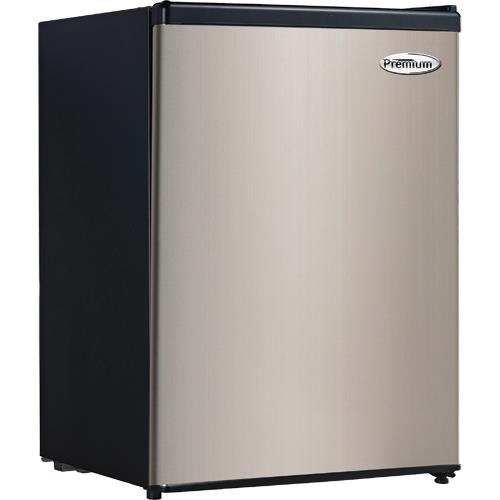 Premium PRF24600MS 17.5" Stainless Steel 2.4 CuFt Compact Refrigerator