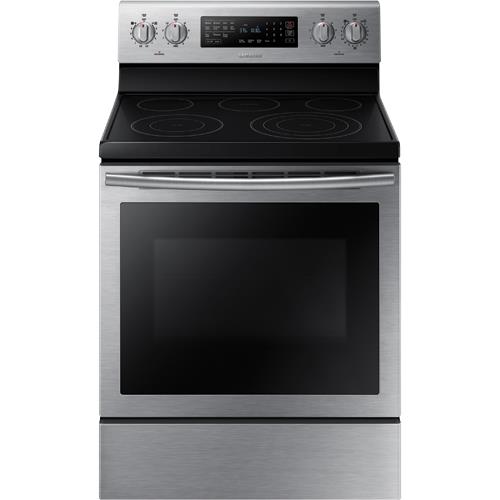 Samsung 30" Stainless Steel Electric Smooth Top Range With 5.9 CuFt