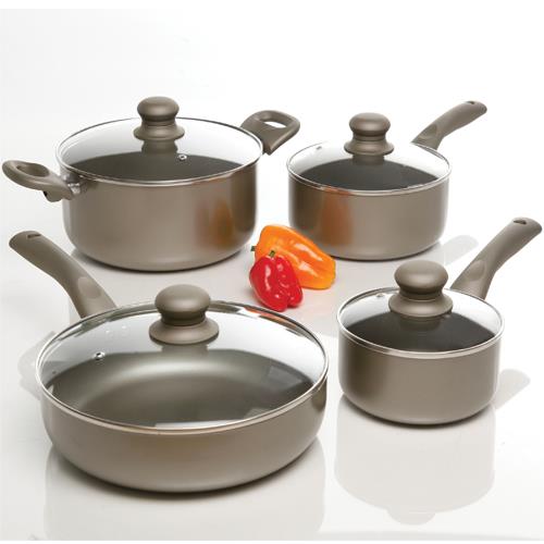 Oster 8 Piece Newcrest Aluminum Cookware Set 98892.08 BrandsMart USA