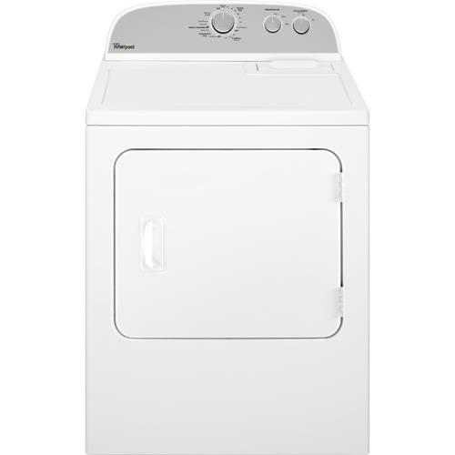 Whirlpool WGD4815EWWW 7.0 CuFt White 29" Gas Dryer BrandsMart USA