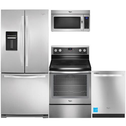 Whirlpool WRF560SEYM Stainless Steel Complete Kitchen Package