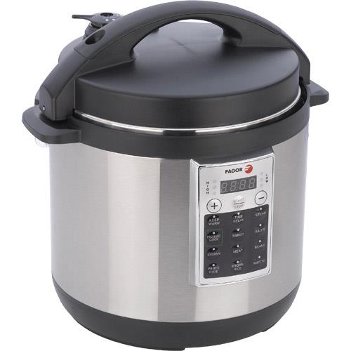 Fagor 670041930 6 Quart Premium Electric Pressure Cooker And Rice