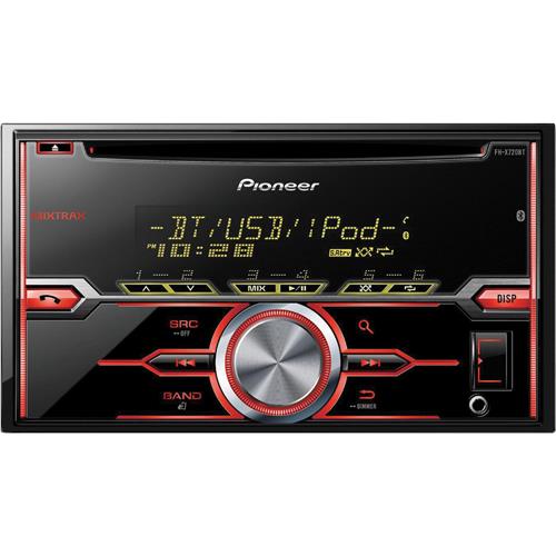 Pioneer fhx720bt Bluetooth Double DIN Indash Car Stereo BrandsMart USA