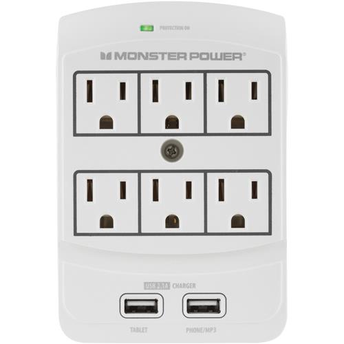Monster 121887 6 Outlet Surge Protector BrandsMart USA