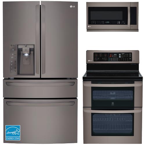 LG Black Stainless Steel Complete Kitchen Package