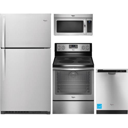 Whirlpool WRT511SZDM Stainless Steel Complete Kitchen Package