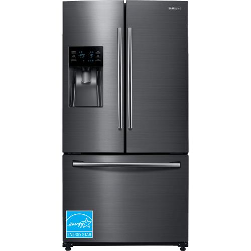 Samsung RF263TEAESG/AA 24.6 CuFt Black Stainless Steel 3 Door French