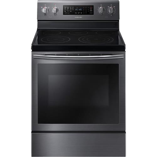 Samsung NE59J7630SG/AA 30" Black Stainless Steel Electric Smooth Top