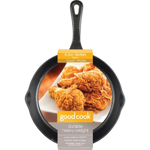 Good Cook 06083 10" Cast Iron Skillet Slate Gray BrandsMart USA