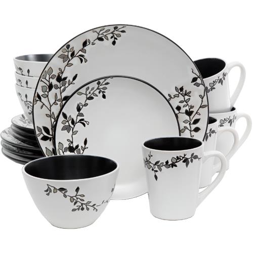 Gibson 16 Piece Germaine Stoneware Dinnerware Set For 4 105992.16