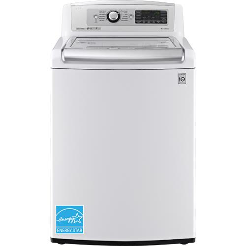 LG WT5480CW 5.0 Cuft White 27" Top Load Washer BrandsMart USA