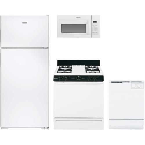 Hotpoint HPS18BTH White Complete Kitchen Package BrandsMart USA