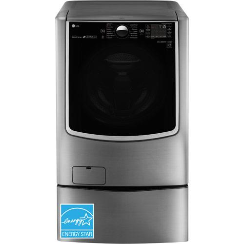 LG WM9000HVA 5.2 CuFt High Efficiency MEGA Capacity Graphite Steel 29