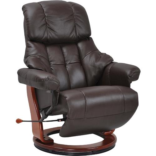 Benchmaster 74381003GP Augusta Brown Flip Up Footrest Recliner