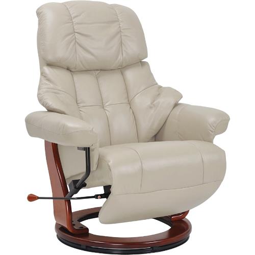 Benchmaster 74381004GP Augusta Taupe Flip Up Footrest Recliner