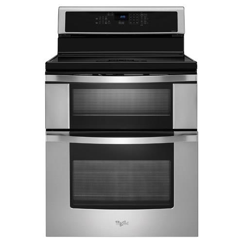 Whirlpool WGI925C0BS 30" Stainless Steel Smooth Top Range With 6.7 CuFt