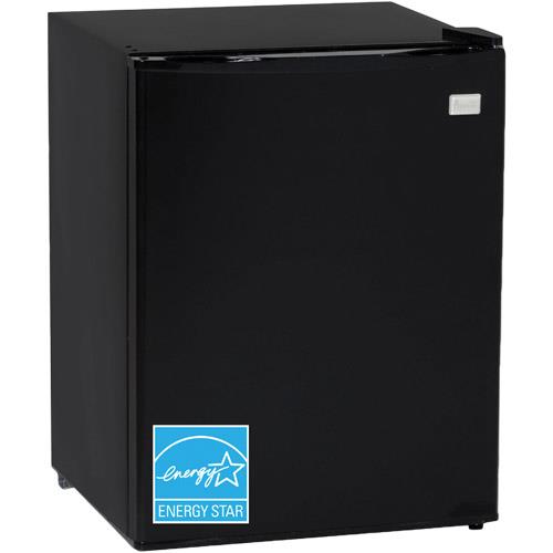 Avanti RM2411B 18.75" Black 2.4 CuFt Compact Refrigerator BrandsMart USA