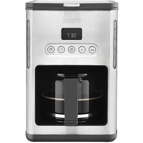 Krups KM442D50 10 Cup Control Line Coffee Maker BrandsMart USA