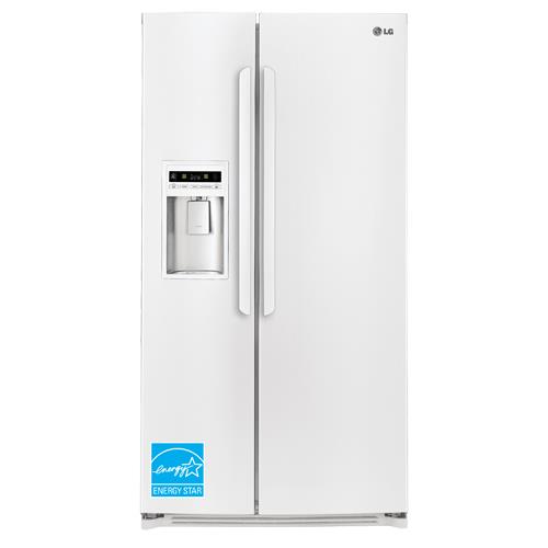 LG LSC27925SW 26.5 CuFt White 2 Door SideBySide Refrigerator