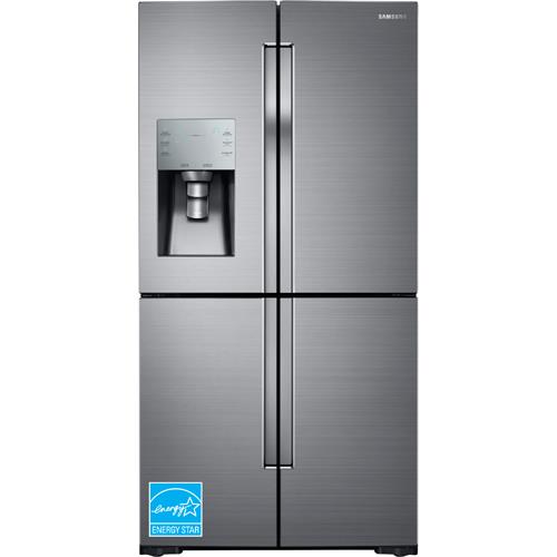 Samsung RF28K9070SR/AA 28.1 CuFt Stainless Steel 4 Door Flex™ French