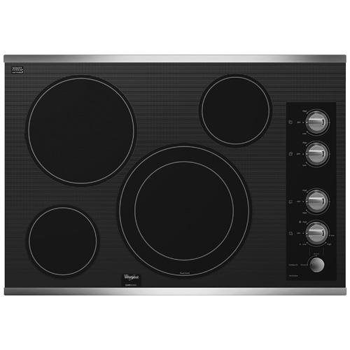 Whirlpool G7CE3034XS Gold® Series 30" 4 Burner Electric Cooktop