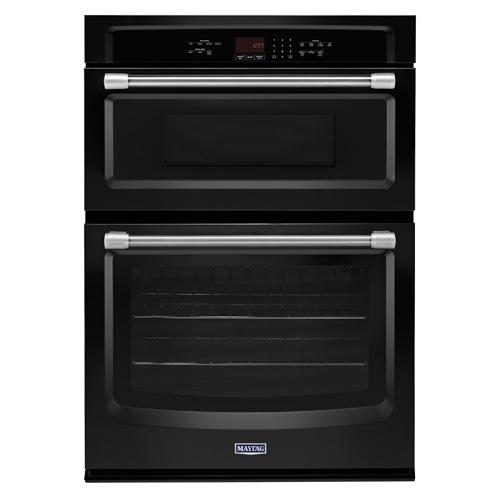 Maytag MMW7730DE 30" Black BuiltIn Combination Microwave/Wall Self