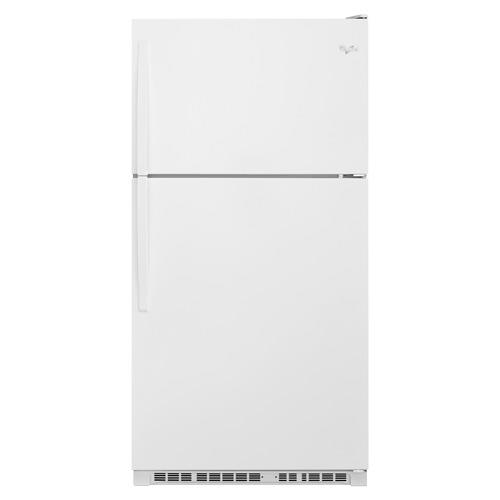 Whirlpool 20.5 CuFt White 2 Door Top Freezer Refrigerator WRT311FZDW