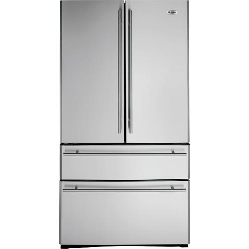 GE Monogram ZFGB21HZSS 20.5 CuFt Stainless Steel 4 Door French Door