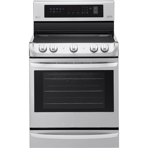 LG LRE4213ST 30" Stainless Steel Electric Smooth Top Range With 6.3
