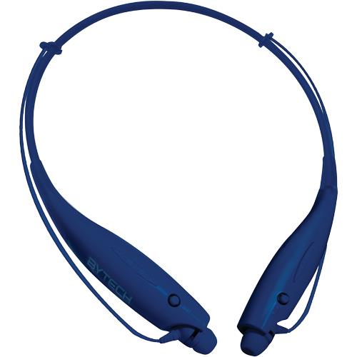 Bytech BYAUBO102BL Wireless Bluetooth Earbud Neckband Blue