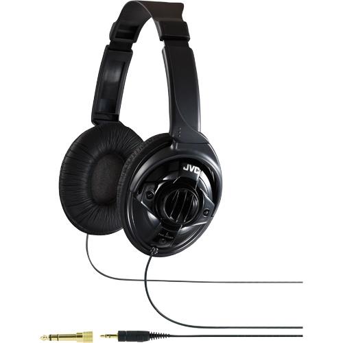 JVC HAX580 DJ Style Monitor OverTheEar Black Headphones BrandsMart USA