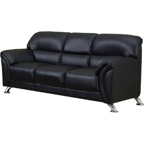 Global Furniture GS9103BLK Siena Stationary Black Sofa BrandsMart USA