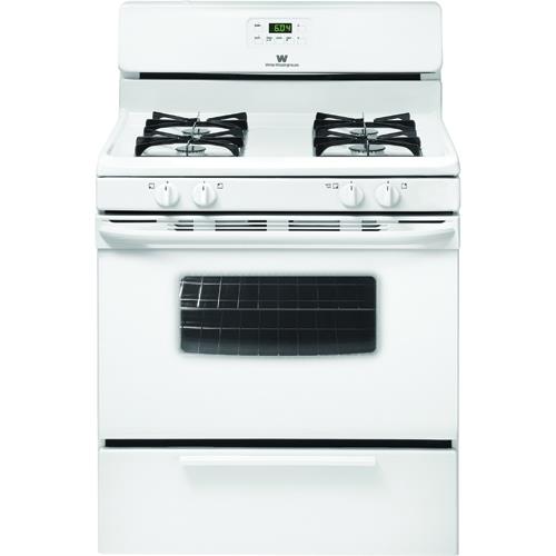 Westinghouse WWGF3008TW 30" White Freestanding Gas Range With 4.2 CuFt