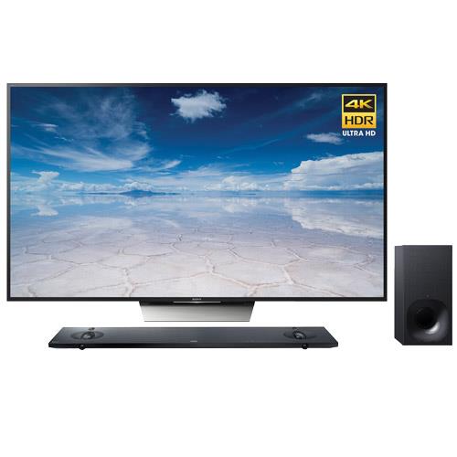 85 Class Smart Bravia LED 4K Ultra HDTV With Home Theater Soundbar System