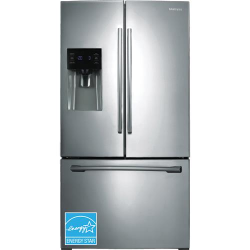Samsung RF263TEAESR/AA 24.6 CuFt Stainless Steel 3 Door French Door
